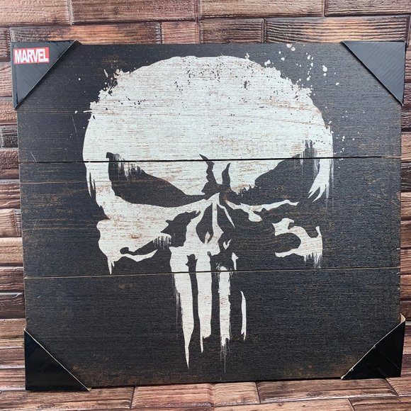 Marvel Other - The Punisher Wood Wall ART